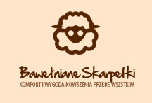 skarpetki bawełniane logo